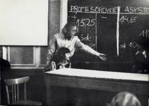 Dni Historyka - mecz profesorowie kontra asystenci (1974 r.) (zdjęcia z kolekcji Małgorzaty Szubert)