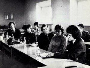 Dni Historyka - mecz profesorowie kontra asystenci (1974 r.) (zdjęcia z kolekcji Małgorzaty Szubert)