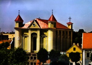 Kiejdany - kościół ewangelicko-reformowany fundacji Krzysztofa i Janusza Radziwiłłów