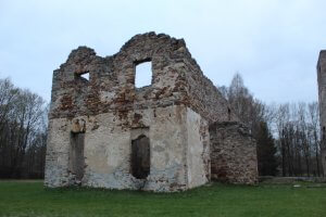 Ruiny huty w Samsonowie. fot. Igor Niewiadomski