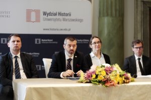 Inauguracja roku akademickiego na Wydziale Historii UW. 4 X 2022 r. Sala Kolumnowa. Fot. Sebastian Gawęda
