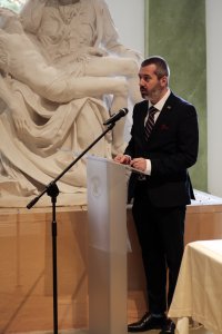 Prof. Łukasz Niesiołowski-Spanó, dziekan Wydziału Historii UW. Fot. Sebastian Gawęda