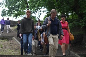 Kadra naukowa z objazdowiczami w Płocku Fot. Sebastian Gawęda