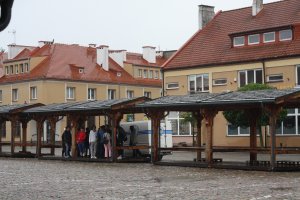 Objazdowicze na rynku w Pułtusku(1) Fot. Sebastian Gawęda