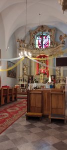 Ołtarz w Kościele Zwiastowania Najświętszej Maryi Panny w Serocku Fot. Sebastian Gawęda