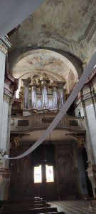 Organy w Bazylice Świętej Trójcy w Kobyłce Fot. Sebastian Gawęda