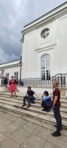 Pałac w Jabłonnie, opowiada dr Natalia Królikowska-Jedlińska Fot. Sebastian Gawęda