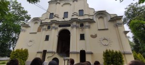 Tylna fasada Kościoła Świętej Trójcy w Kobyłce Fot. Sebastian Gawęda