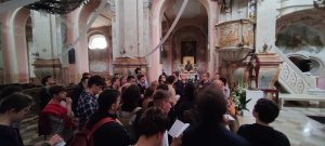 Wnętrze Bazyliki Świętej Trójcy w Kobyłce Fot. Sebastian Gawęda