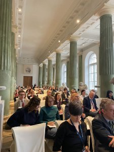 Uczestnicy konferencji "Getto ławkowe. Struktury wykluczenia na uczelniach międzywojennej Polski w kontekście środkowoeuropejskim"
