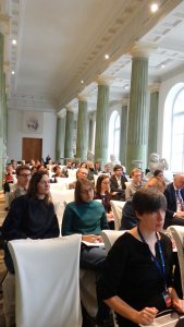 Uczestnicy konferencji "Getto ławkowe. Struktury wykluczenia na uczelniach międzywojennej Polski w kontekście środkowoeuropejskim"