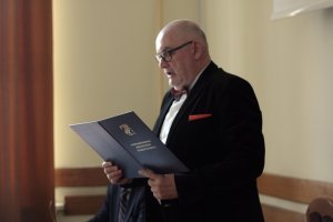 Wręczenie nagrody Stowarzyszenia Historyków Starożytności za popularyzację wiedzy o antyku Pani Annie Mączakowej