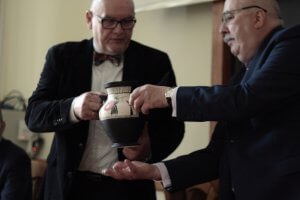 Wręczenie nagrody Stowarzyszenia Historyków Starożytności za popularyzację wiedzy o antyku Pani Annie Mączakowej