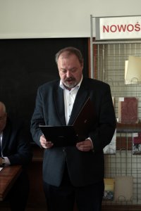 Wręczenie nagrody Stowarzyszenia Historyków Starożytności za popularyzację wiedzy o antyku Pani Annie Mączakowej