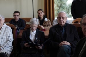 Wręczenie nagrody Stowarzyszenia Historyków Starożytności za popularyzację wiedzy o antyku Pani Annie Mączakowej
