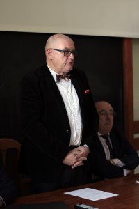 Wręczenie nagrody Stowarzyszenia Historyków Starożytności za popularyzację wiedzy o antyku Pani Annie Mączakowej
