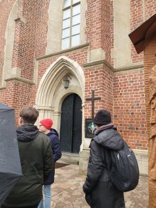 Gotycki kościół w Szydłowie