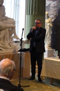 Jubileusz 80-lecia prof. Marcina Kuli (24 III 2023 r.). Fot. Sebastian Gawęda