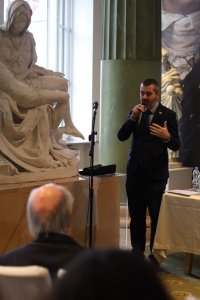 Jubileusz 80-lecia prof. Marcina Kuli (24 III 2023 r.). Fot. Sebastian Gawęda