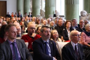 Jubileusz 80-lecia prof. Marcina Kuli (24 III 2023 r.). Fot. Sebastian Gawęda