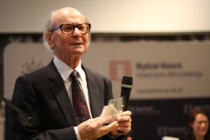 Jubileusz 80-lecia prof. Marcina Kuli (24 III 2023 r.). Fot. Sebastian Gawęda