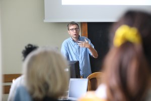 Warsztaty "Claims Conference University Partnership in Holocaust Studies". 12 lipca 2023 r. Fot. Marcin Kluczek
