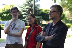 Antek Starzyński, Marysia Rzepka, prof. Marek Janicki