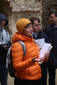 Dr Natalia Królikowska-Jedlińska opowiada o historii Zamku Krzyżtopór. Ujazd
