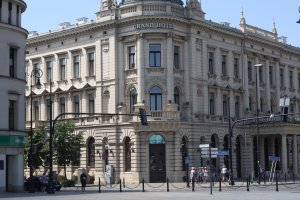 Eklektyczny gmach Grand Hotelu w Lublinie