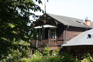 Nałęczów - architektura drewniana