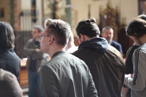 Objazdowicze w kościele św. Zygmunta w Szydłowcu