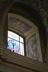 Okno kościoła w Sieciechowie