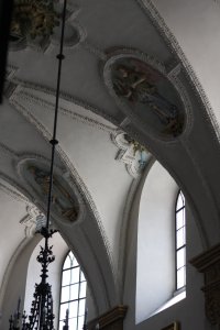 Sklepienie kościoła w Lublinie