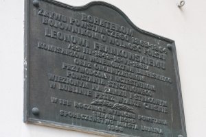 Tablica pamiątkowa. Lublin