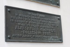 Tablica pamiątkowa. Lublin