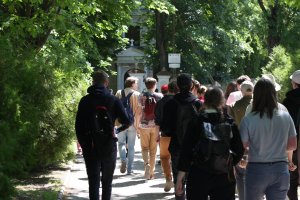 W drodze na Zamek w Czersku