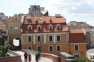 Widoki z lubeslkiego wzgórza zamkowego