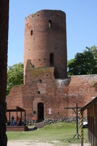 Wieża zamkowa w Czersku