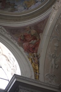 Wnętrze Fary w Kazimierzu Dolnym